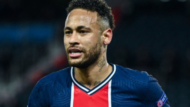 La joie de Neymar avec le PSG (Credit : Twitter RMC Sport)
