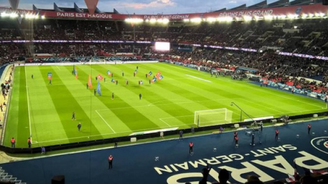 Le Paris Saint-Germain re&ccedil;oit l'AS Monaco au Parc en Coupe de France le 26 avril 2017. &copy;Wikimedia Commons