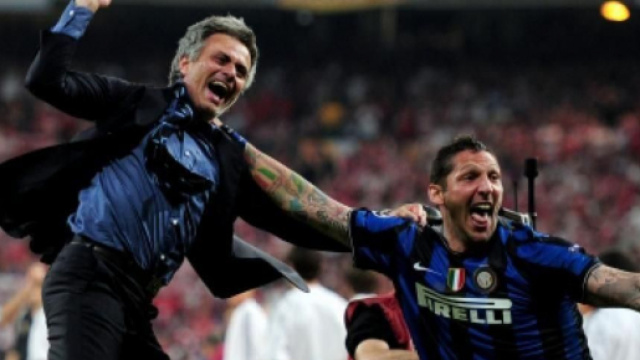 Nella foto Mourinho e Materazzi.