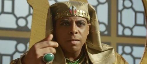 Faraó em 'Gênesis' (Reprodução/Record TV)