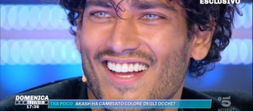 Akash Kumar ospite di Domenica Live, domenica 18 aprile.