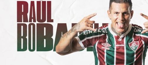 Fluminense oficializou recentemente a contratação de Raúl Bobadilla. (Divulgação/Fluminense FC)