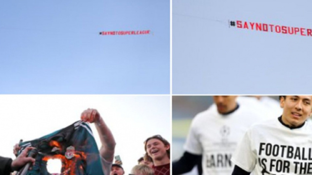 Super League : Avant Leeds-Liverpool, les fans et les joueurs locaux protestent (Credit : capture Twitter Sky Italia)