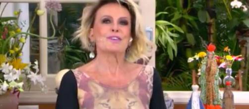 Ana Maria Braga ganhou felicitações em aniversário de 72 anos (Reprodução/TV Globo)
