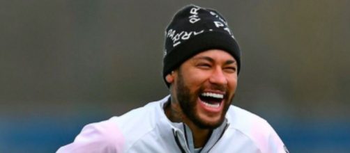 Neymar semble être en grande forme avec le PSG - Photo capture d'écran photo twitter