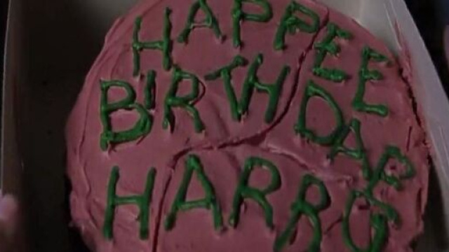 Torta di compleanno di Harry Potter.