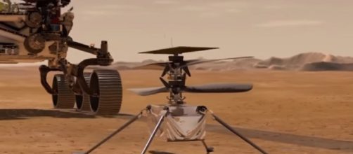 Ingenuity flies on Mars, rings in a new era of aviation (Image source: PBS NewsHour/YouTube)