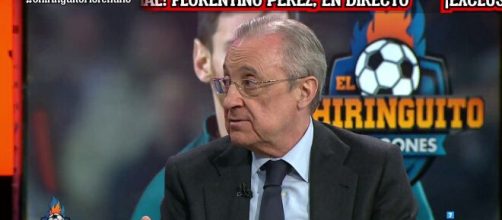 'On veut sauver le football', les explications de Florentino Pérez sur la Super League. Source: Twitter El Chiringuito