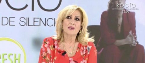 Rosa Benito, en el plató de 'Ya es mediodía' (Captura de Telecinco)