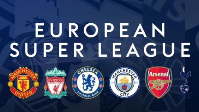 La fin du projet Super League serait proche - Source : Photo capture d'écran European Super League