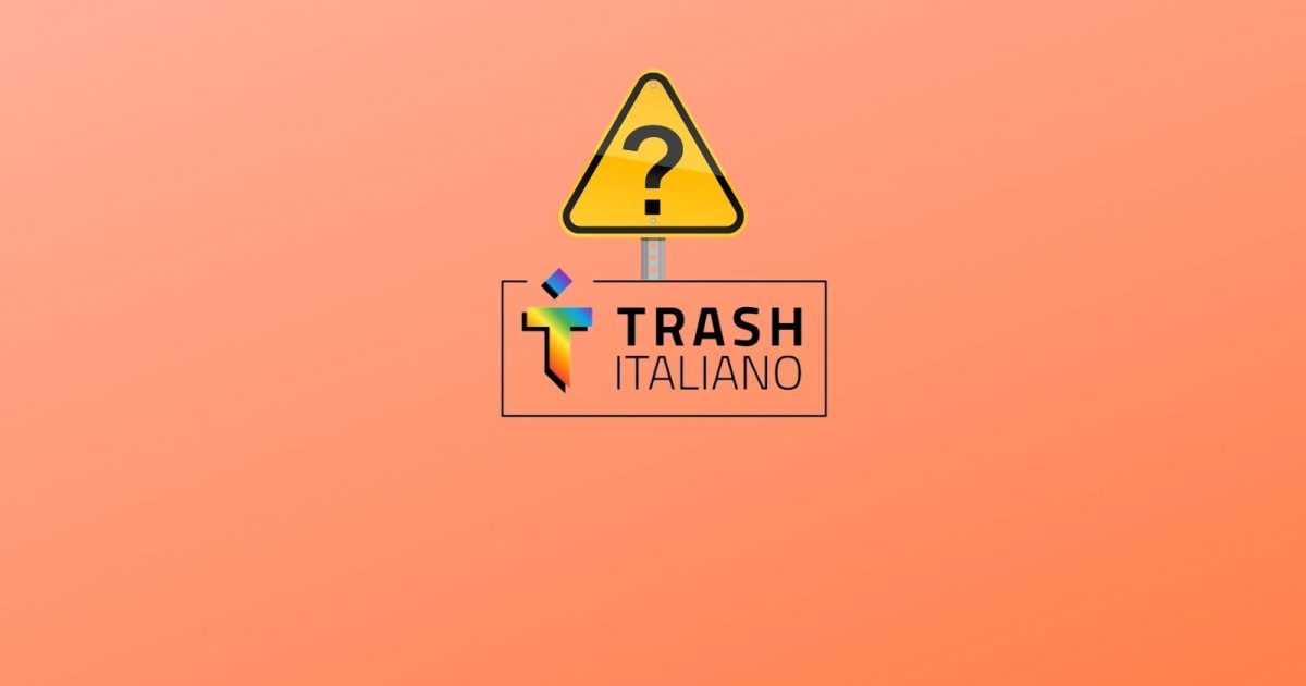 Trash Italiano torna sui social 'Abbiamo preferito procedere in questo modo per prudenza'