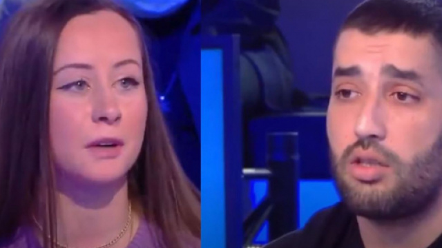 Clash entre Brulux et Alice Cordier sur TPMP (Source : Capture d'écran Youtube)