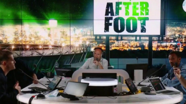 Les consultants de l'émission 'After foot' sur la radio RMC - capture d'écran compte twitter @AfterRMC