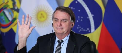 Presidente Jair Bolsonaro participa de Cúpula do Clima em meio a críticas da comunidade ambiental internacional (Marcos Corrêa/PR)