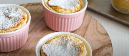 Pumpkin souffle is colorful to look at and is as rich as it's light to taste (Image source: Veena Azmanov/YouTube)