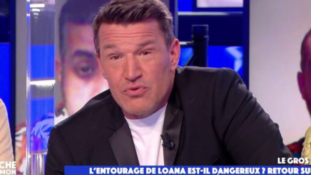 Benjamin Castaldi sur le plateau de TPMP - Source : Capture d'écran C8