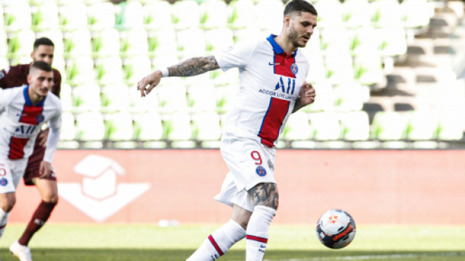 La Panenka de Mauro Icardi face à Metz - Capture d'écran vidéo
