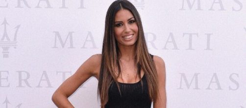 Elisabetta Gregoraci, ospite a Domenica In.