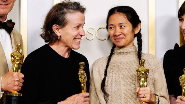Frances McDormand al suo terzo Oscar come miglior attrice.