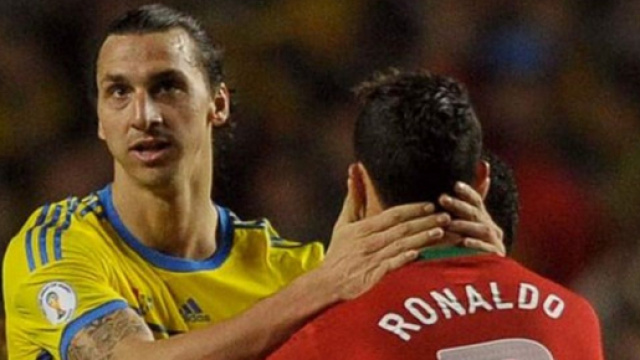Zlatan Ibrahimovic et Cristiano Ronaldo ont inscrit des buts de la 1ère à la 90ème minute (Credit : Twitter Beesports)