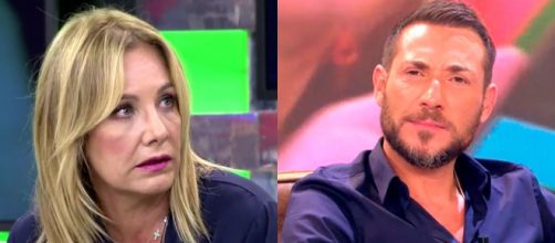 Belen Rodríguez opina que Antonio David está obsesionado con Rocío Carrasco. (Fotos: Telecinco)