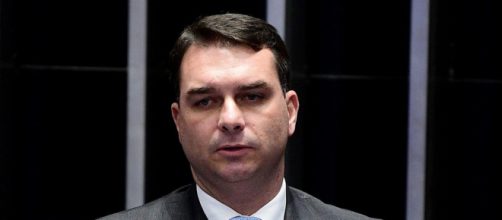 Flávio Bolsonaro mostra insatisfação com Rodrigo Pacheco (Pedro França/Agência Senado)
