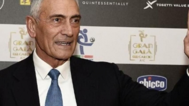 Gabriele Gravina, presidente della Figc.