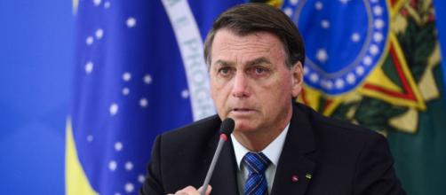 Presidente Jair Bolsonaro voltou a criticar o lockdown na sua live (Marcelo Camargo/Agência Brasil)