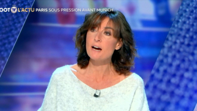 T&eacute;l&eacute;foot, les propops de Nathalie Iannetta ne passent pas - Photo capture d'&eacute;cran Twitter T&eacute;l&eacute;foot