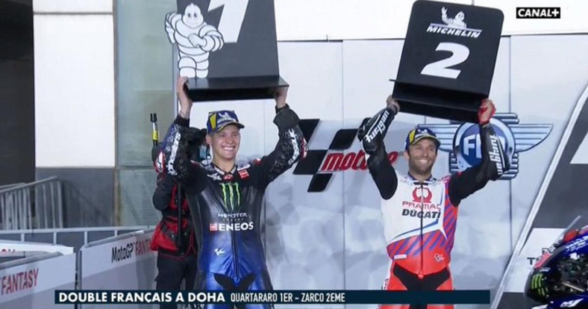 Moto GP - Doha : Quartararo devant Zarco, doublé français ...