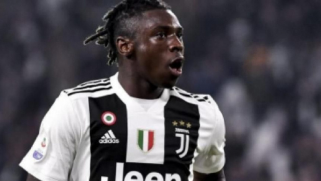 Moise Kean, ex punta della Juventus.