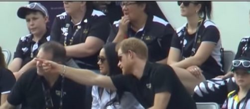 Prince Harry, Meghan Markle make public debut as couple at Invictus Games (Image source: CityNews Toronto/YouTube)