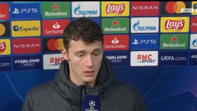 Benjamin Pavard taclé sur Twitter pour sa réaction après la défaite contre Paris. (capture)