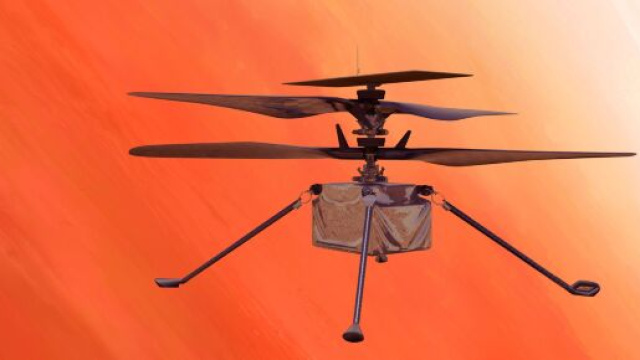 L'elicottero Ingenuity della Nasa.