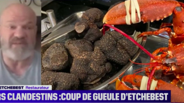Dîners clandestins : l'énorme coup de gueule de Philippe Etchebest - Photo capture d'écran Vidéo BFM