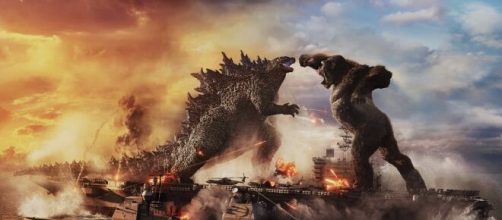 Una immagine promozionale di 'Godzilla vs Kong'.