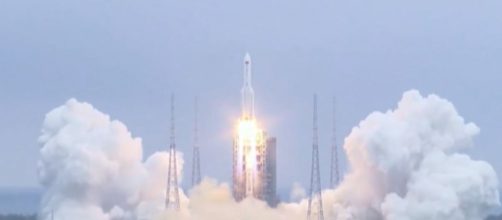 La mayor parte de la nave se desintegró al ingresar en la atmósfera terrestre. (Fuente: captura de pantalla de Telecinco).