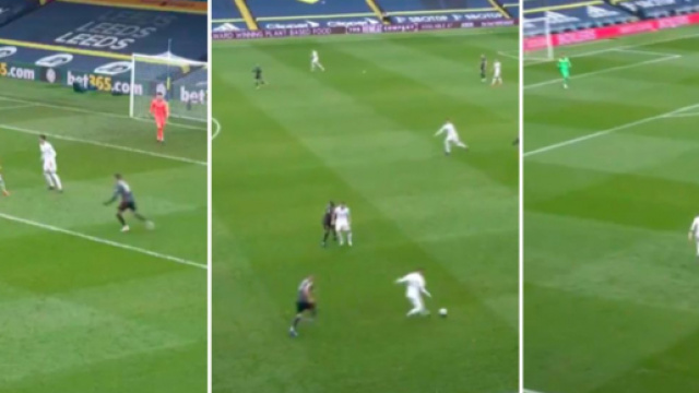 La magnifique sortie de balle de Leeds - Photo captures d'écran vidéo Twitter Leeds