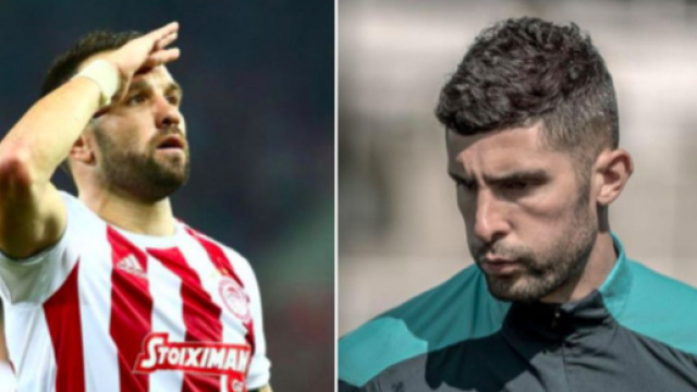 Mathieu Valbuena tacle Álvaro González qui lui répond - Photo capture d'écran Instagram des joueurs