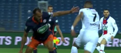 Kylian Mbappé a marqué un but exceptionnel - Photo capture d'écran vidéo Eurosport