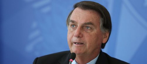 Bolsonaro xinga jornalistas e diz que 'Tratoraço' é invenção da imprensa (Marcos Corrêa/PR)