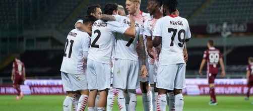 Il Milan espugna torino 7 - 0 con una tripletta di Rebic, doppietta di Theo Hernandez, e gol di Brahim Diaz e Kessiè. Foto di: acmilan.com