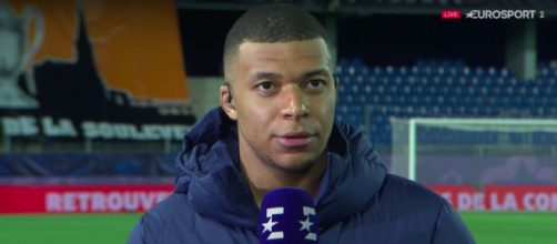 Kylian Mbappé tacle Lille avant de clarifier ses propos - Photo capture d'écran vidéo Eurosport