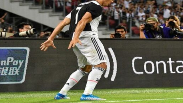 Cristiano Ronaldo, punta della Juventus.