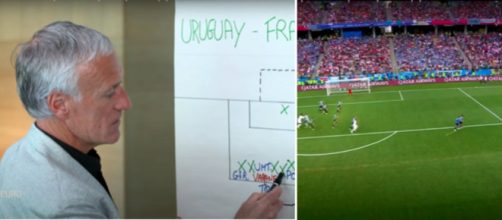 Le coup tactique magistral de Didier Deschamps en coupe du monde - Photo montage et captures d'écran