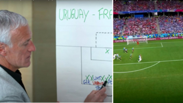 Le coup tactique magistral de Didier Deschamps en coupe du monde - Photo montage et captures d'écran