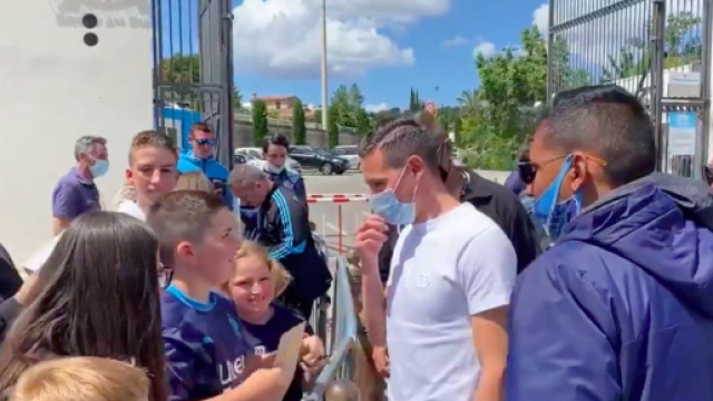 Florian Thauvin dit au revoir aux supporters de l'OM - Photo capture d'écran vidéo