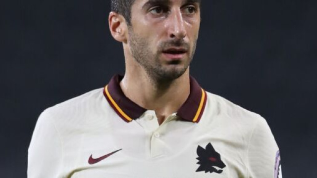 Henrikh Mkhitaryan della Roma.