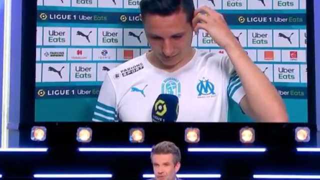 Florian Thauvin auteur d'un lapsus qui a beaucoup été commenté - Crédit : vidéo CFC Canal+
