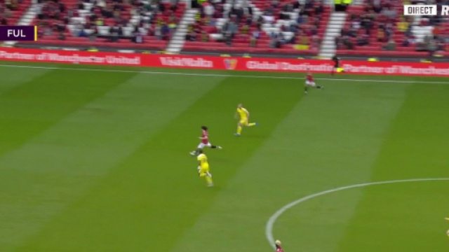 Le magnifique but de Cavani d’une frappe lobée de 45 mètres (Source : RMC SPORT capture)